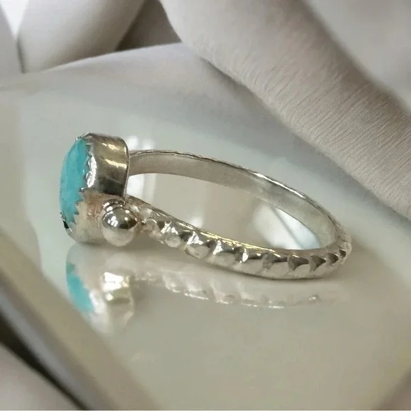 Robin’s Egg Turquoise Sterling Silver Ring (8)